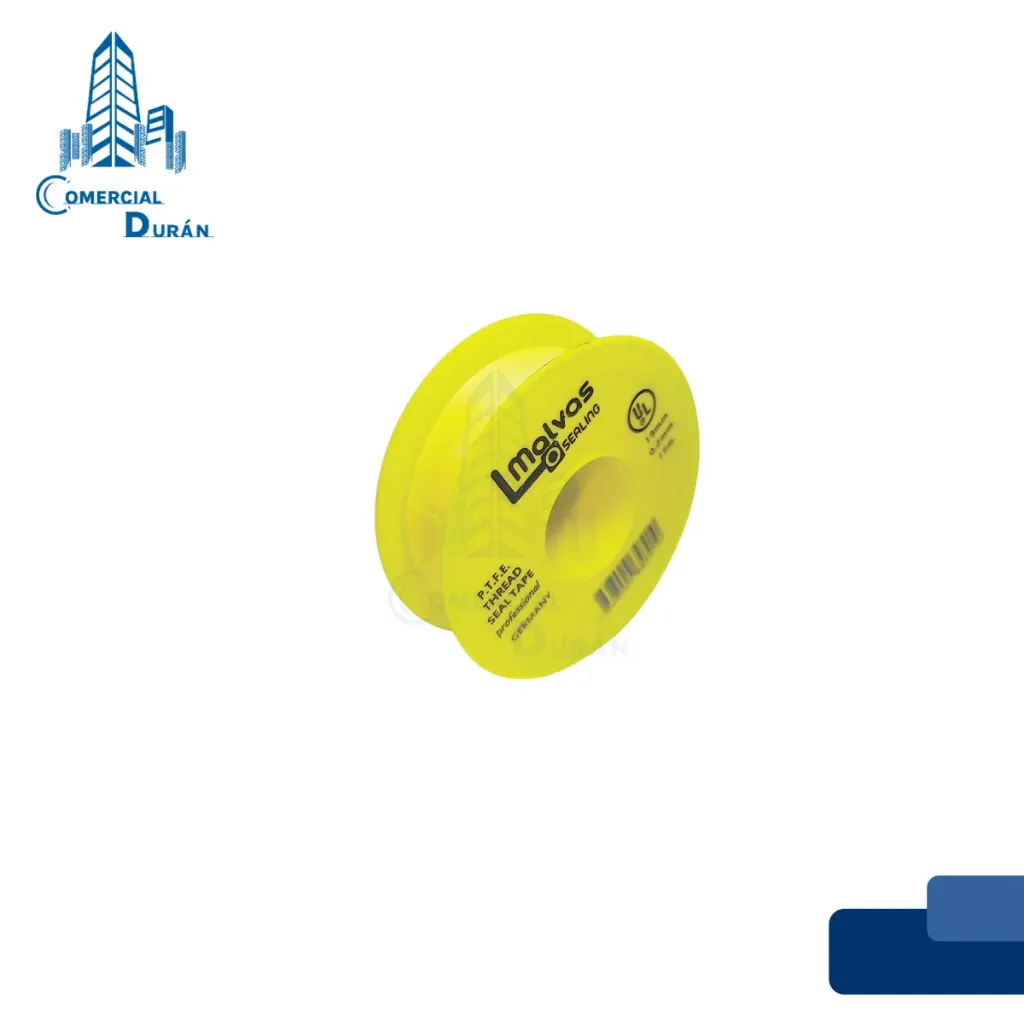 [FA00006] CINTA TEFLON AMARRILLA 15M*19MM