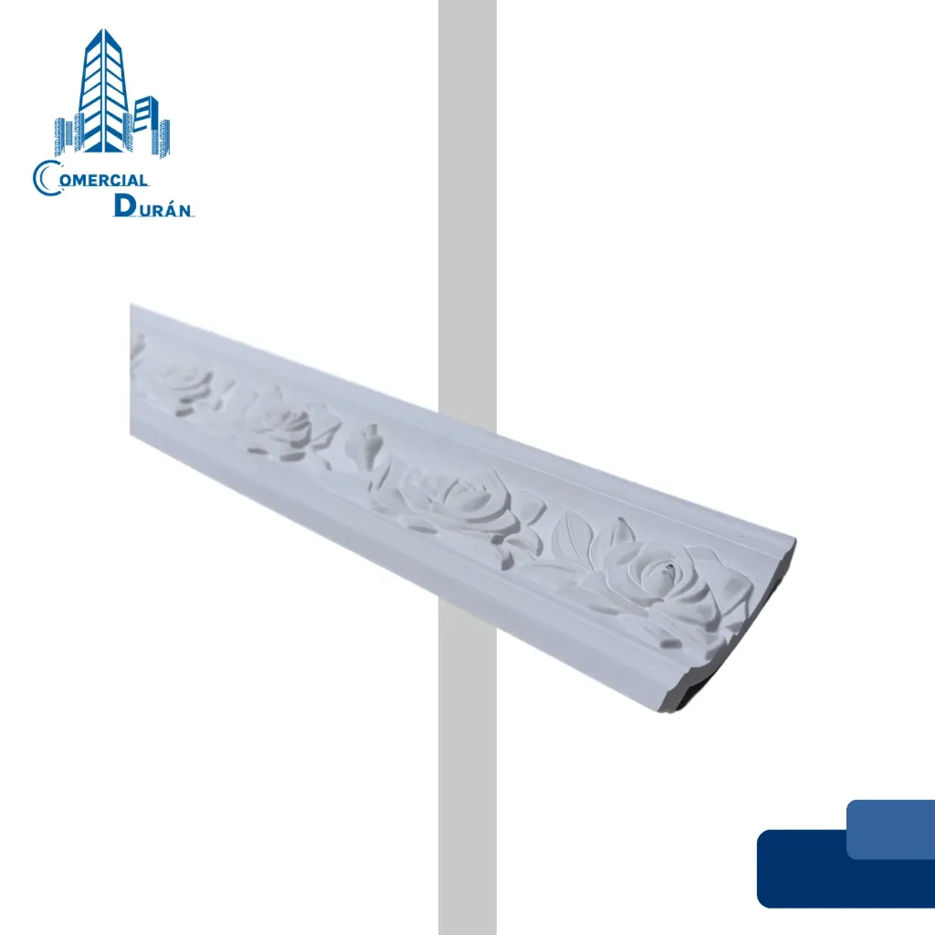 [GA00004] CORNIZA POLIETI FLORES MOD2 C021