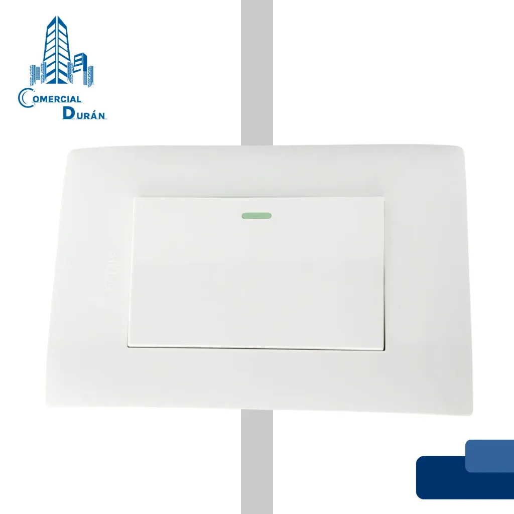 [FI00028] INTERRUPTOR SENCILLO
3VIAS 15A 125V BLANCO
EVLITE/LINEA SIENA 00629295