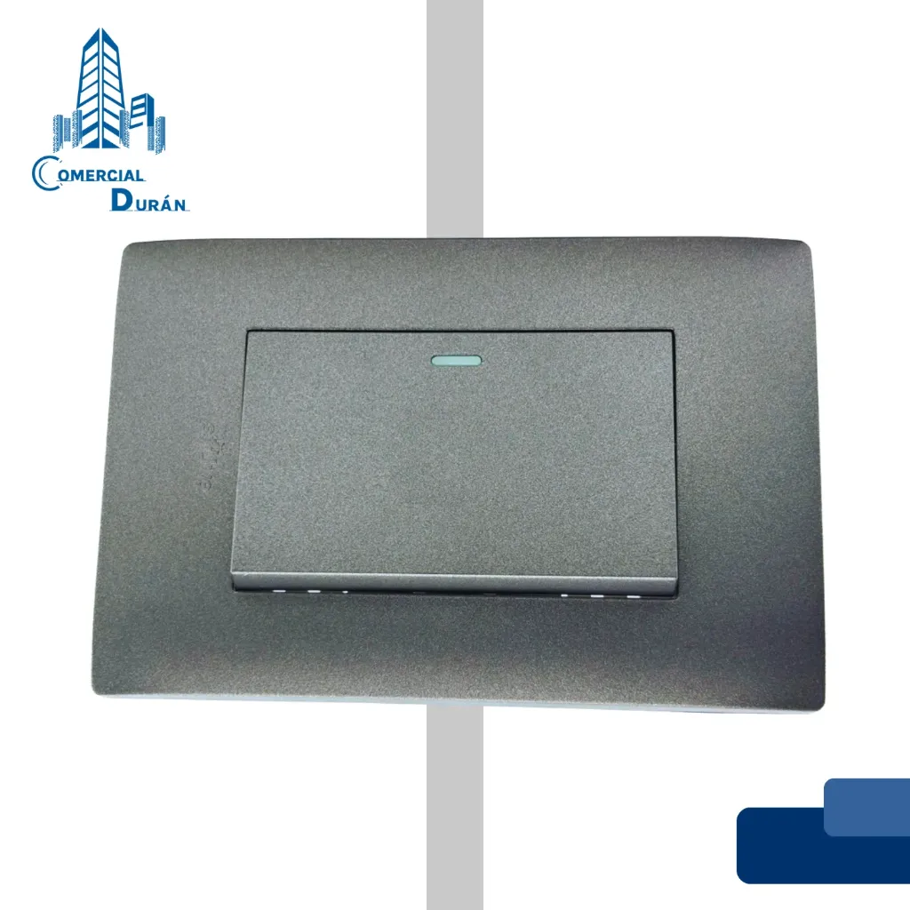 [FI00029] INTERRUPTOR SENCILLO
3VIAS 15A 125V GRIS
EVLITE/LINEA SIENA 00629296