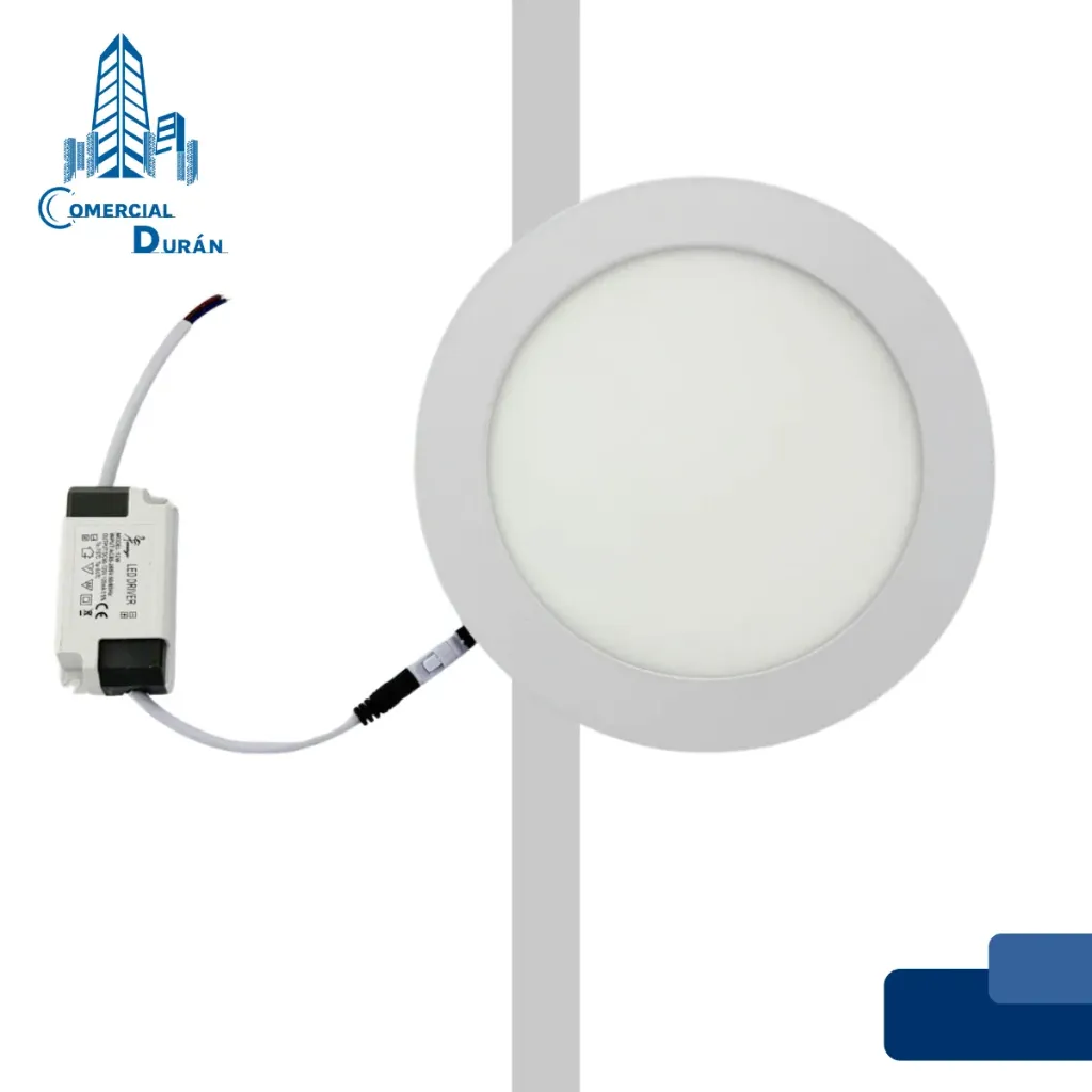 [FI00040] PANEL DE LUZ REDONDO 12W MOD2